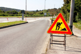 Sinalização Temporária de Obras e Obstáculos na Via Pública